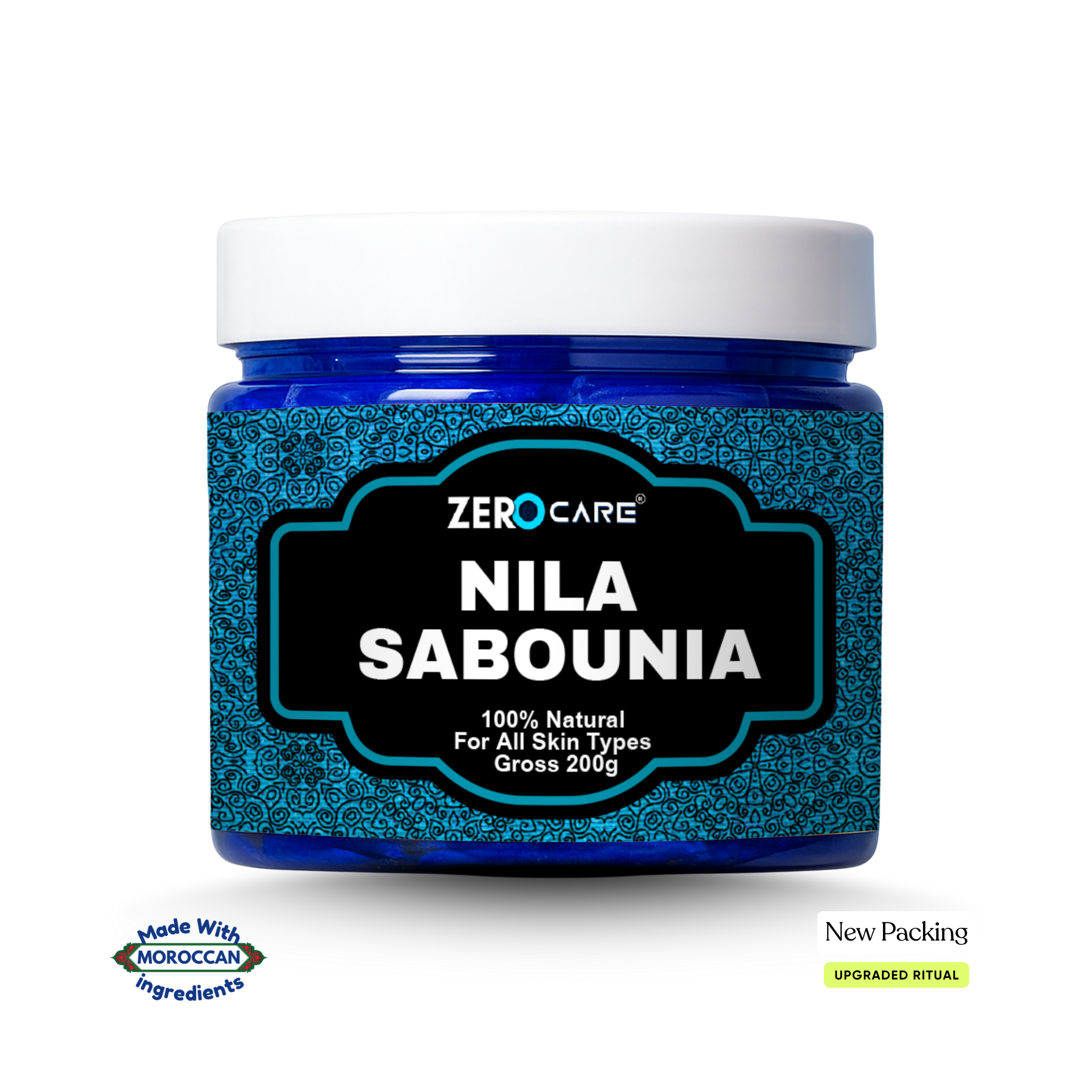 Nila Brightening Sabounia 200ml - Moroccan Soap Pakistan