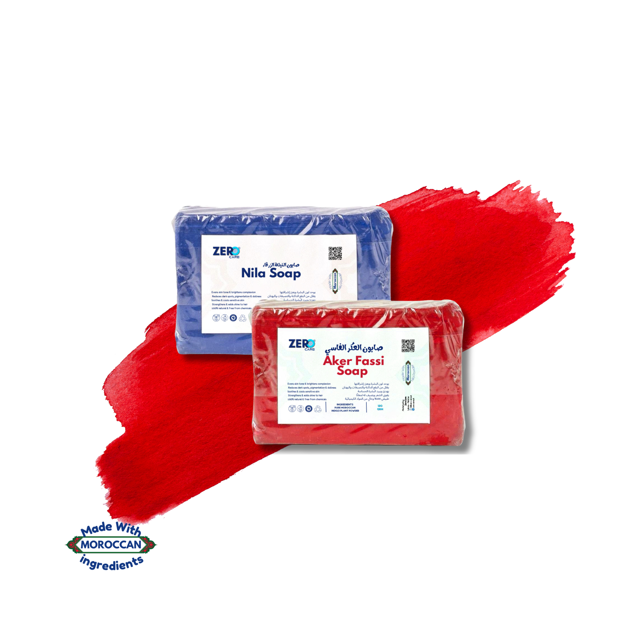 ZC 2S Aker Fassi & Nila Soap Bar - Zero Care Pakistan