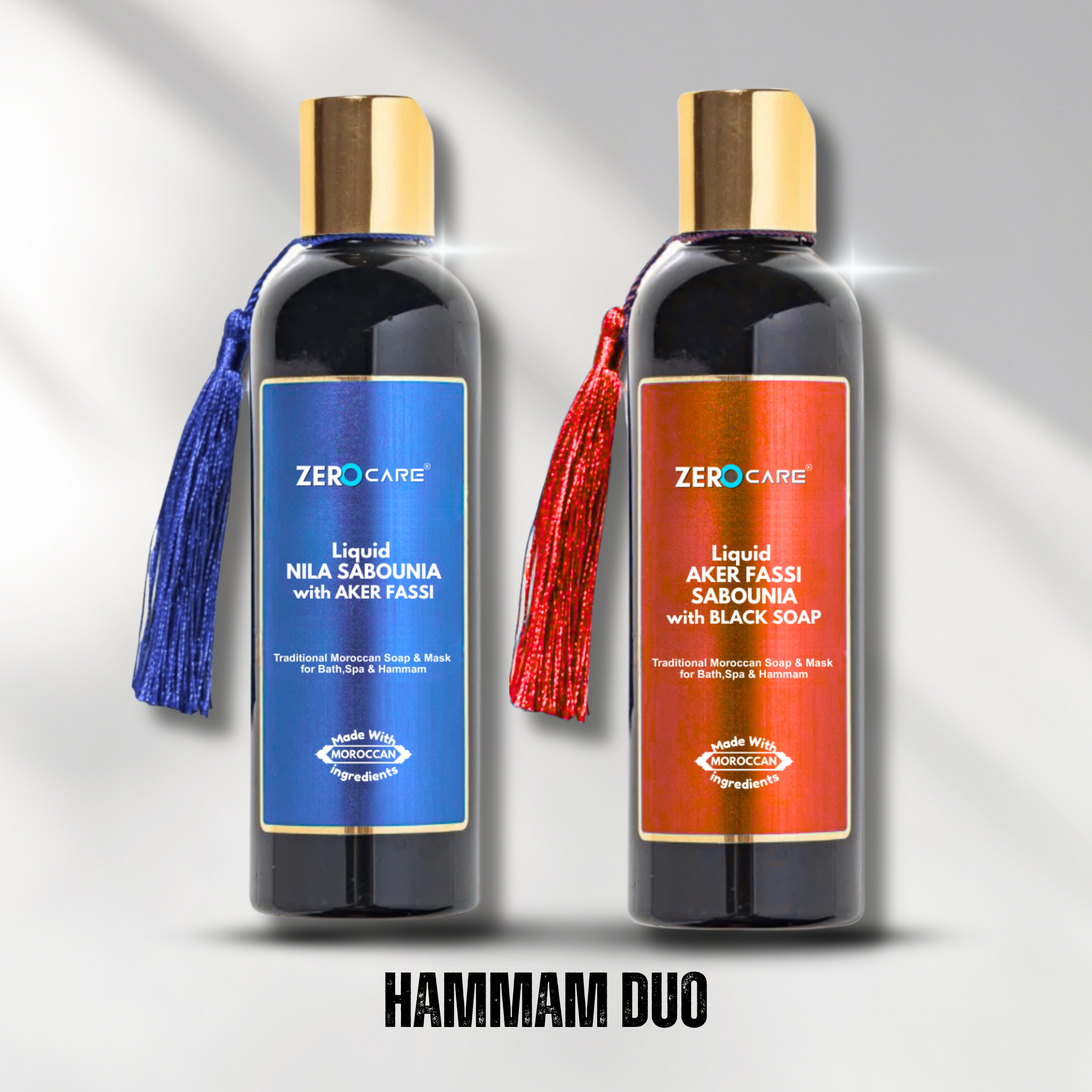 ZC 105 | Duo Liquid Nila + Aker Fassi Body Wash - Zero Care Pakistan