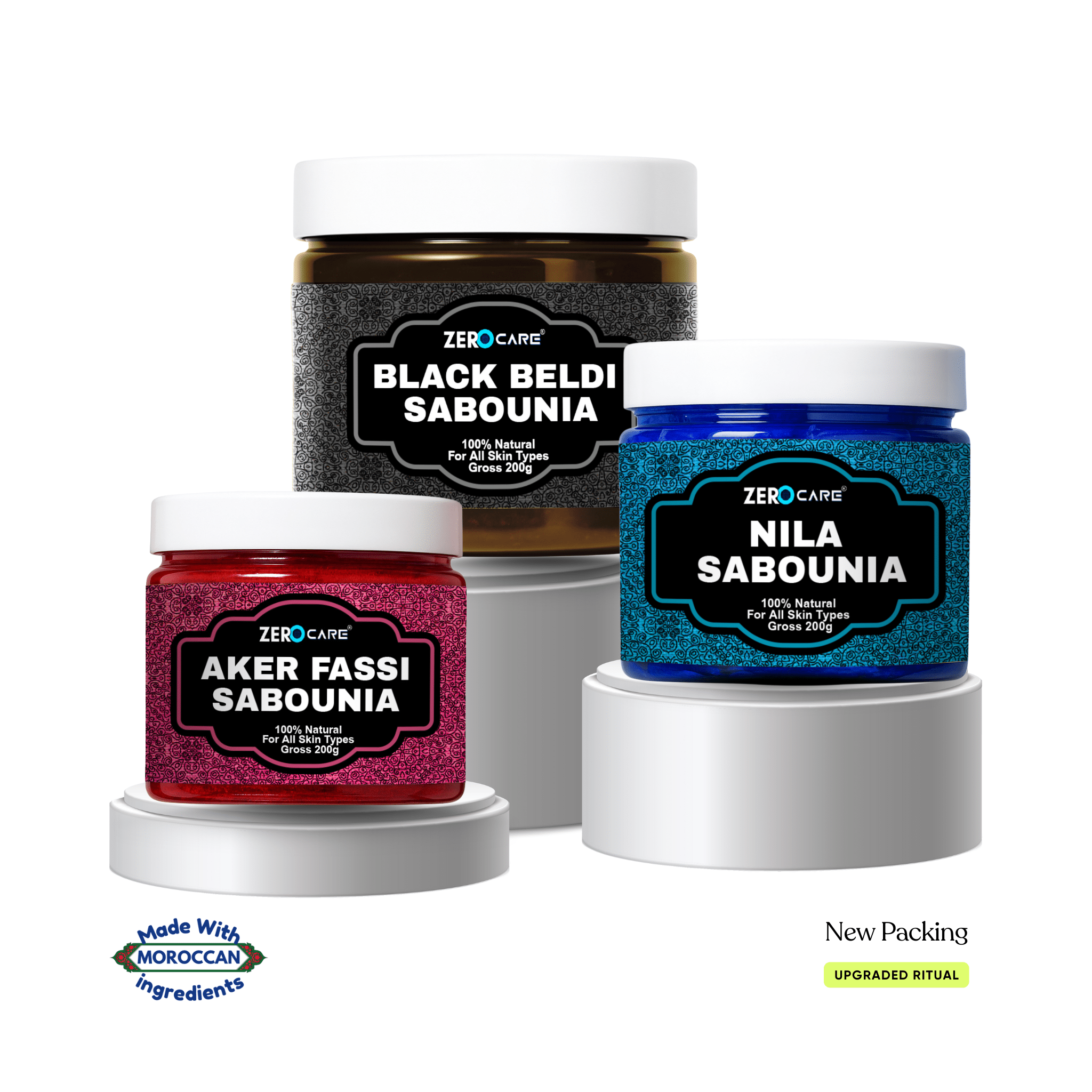 ZC 503 | Moroccan Hammam Trio Combo - ZC | Zero Care